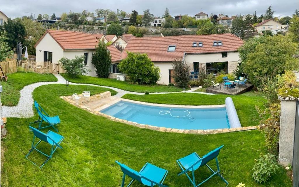 Proche Centre Ville, Gite 4 Etoiles Avec Piscine Ντιζόν Εξωτερικό φωτογραφία